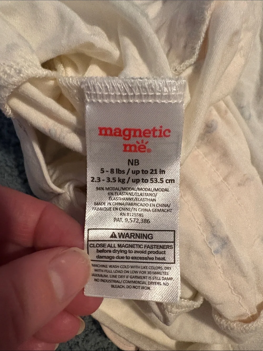 Magnetic Me Penguin Pints Ruffle Footie Size Newborn